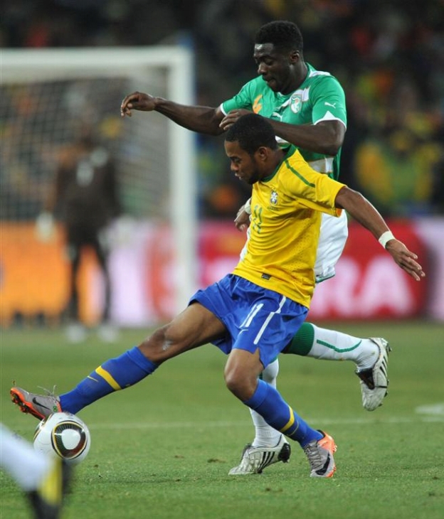 Football/ Côte d’Ivoire-Italie (1-0) - Signé Kolo Touré